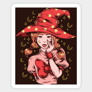 Pretty Witch Sticker